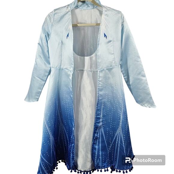 Unbranded Elsa Long Dress/Coat from Frozen Non-US Size 150 / 36.5" Long - Picture 1 of 6
